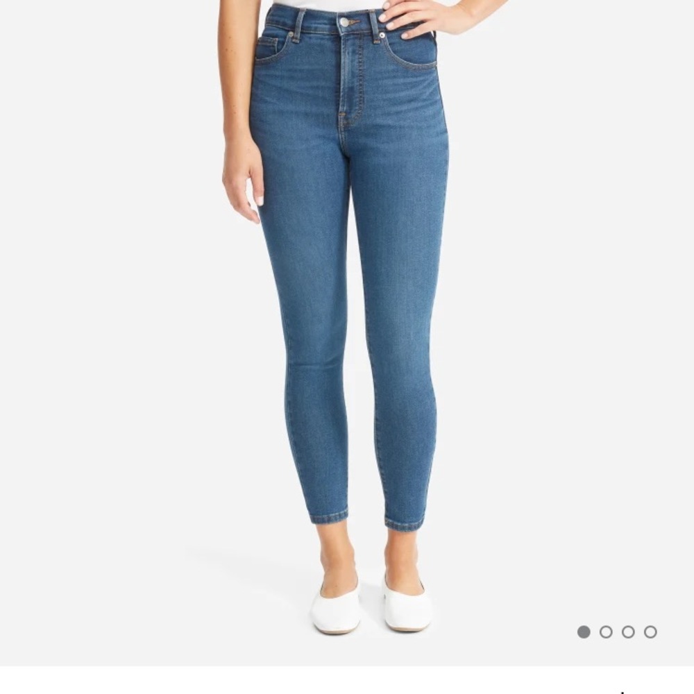 Everlane Denim- The Authentic Stretch High Rise Skinny - Picture 2 of 2